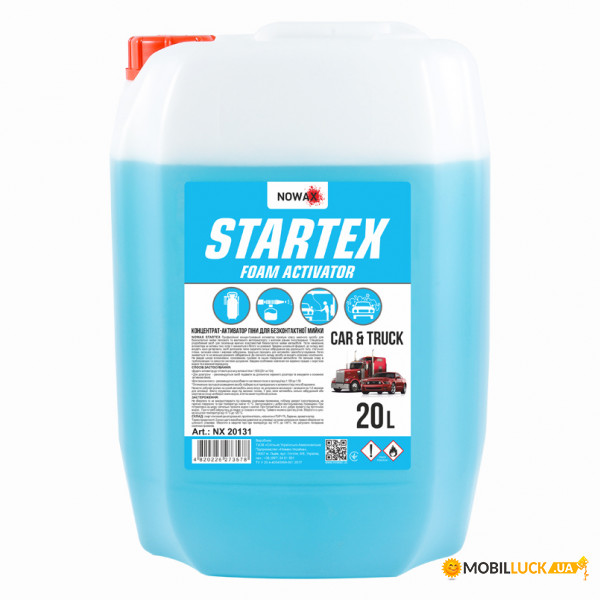 -     NOWAX STARTEX Foam Activator, 20  (NX20131)
