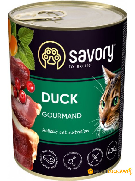     Savory Cat Can Adult     k 400g 30624 (30624) (4820232630624)