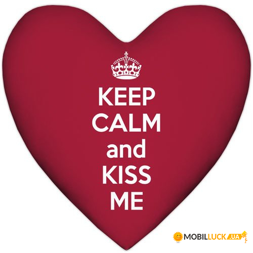   XXL Keep calm and kiss me 6PS_15L061