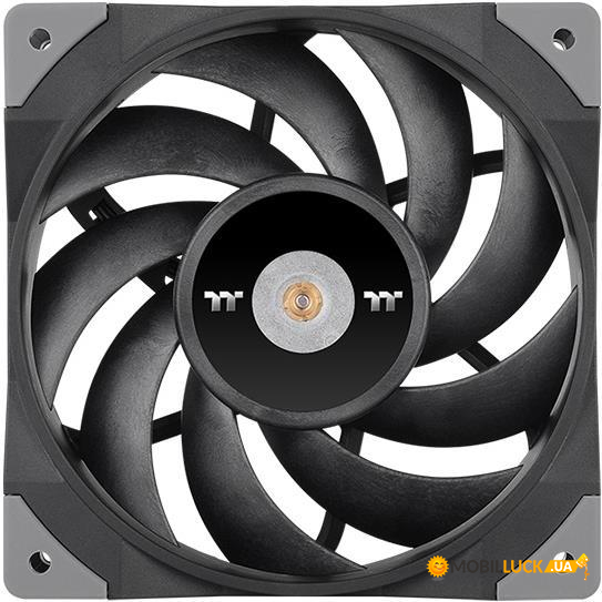  Thermaltake TOUGHFAN 12 Radiator Fan 1Pack/Fan/12025/PWM 500~2000rpm/Black (CL-F117-PL12BL-A)