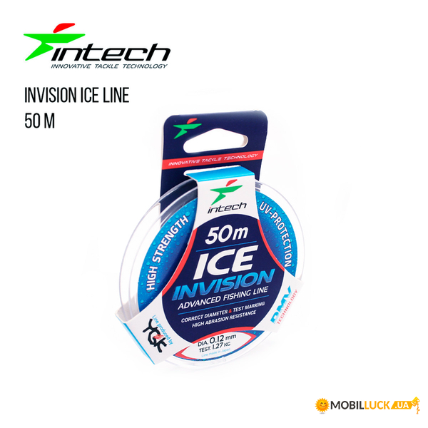  Intech Invision Ice Line 50m (0.24mm, 4.69kg)