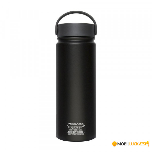  Sea To Summit Wide Mouth Insulated 550 ml Black (1033-STS 360SSWMI550BLK)
