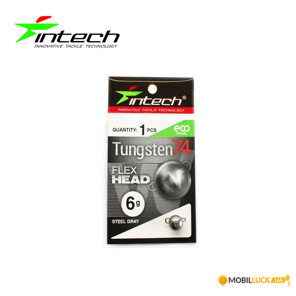   Intech Tungsten 74 Steel Gray 6.0g 1 