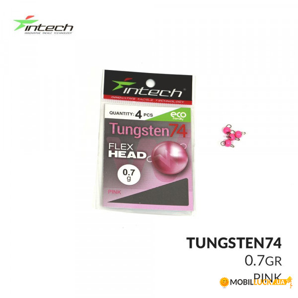   Intech Tungsten 74 Gloss Pink UV (0.7g (4))