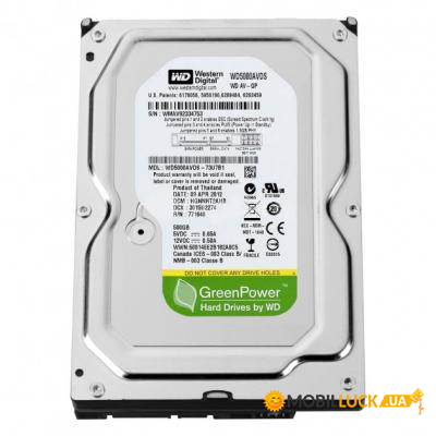   WD 3.5 500Gb (# WD5000AVDS #)