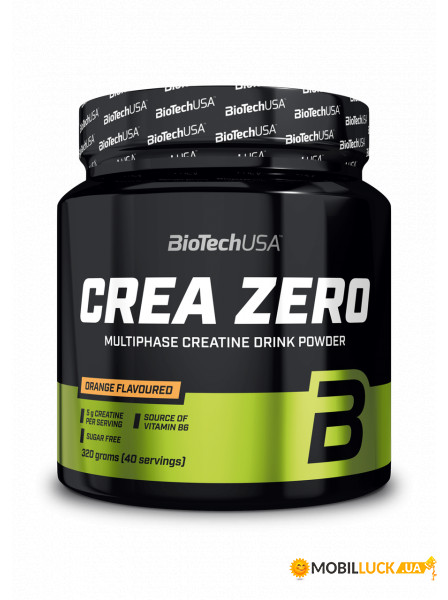     Biotech Crea Zero 320 g - Orange