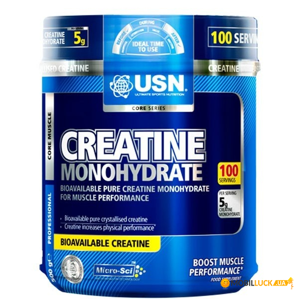  USN Micronized Creatine Monohydrate 500 g