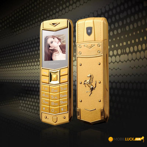   H-Mobile A8 (Mafam A8) gold. Vertu design