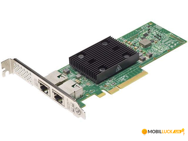   Dell EMC Broadcom 57416 Dual Port 10Gb Base-T PCIe Adapter Full Height kit (540-BBUO)