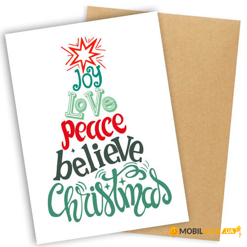    Joy love peace believe Christmas OTK_NGNAS159
