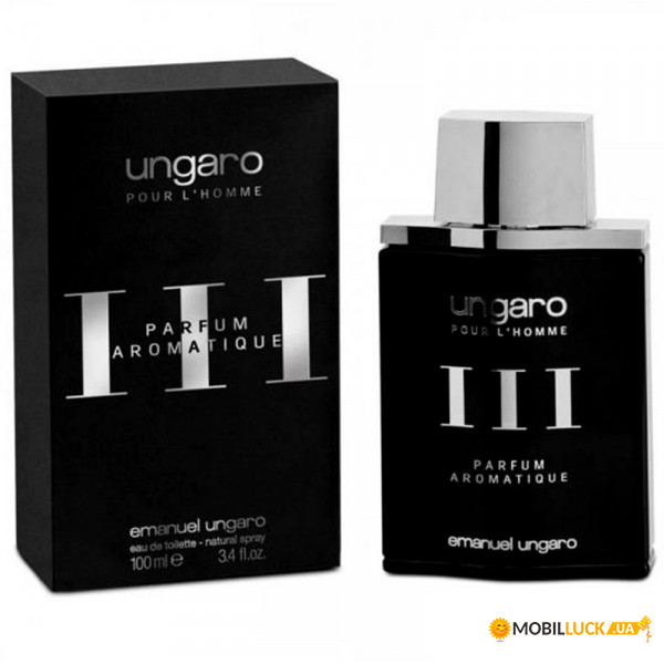   Ungaro Pour LHomme III Parfum Aromatique   100 ml