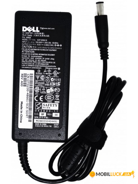     Drobak Dell 19.5V 65W 3.34A (140605)