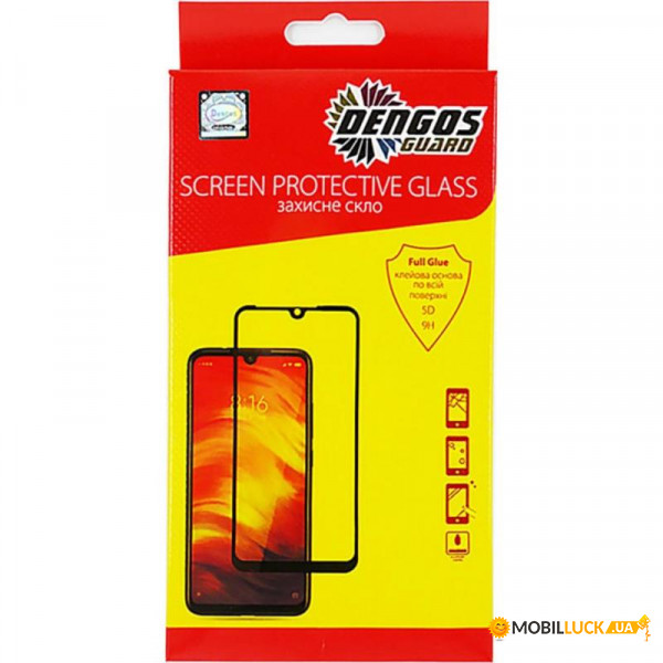  Dengos Apple iPhone 12 Pro Max Black Full Glue (TGFG-150)