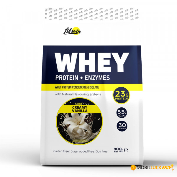  FitWin Whey Protein + Enzymes 900     