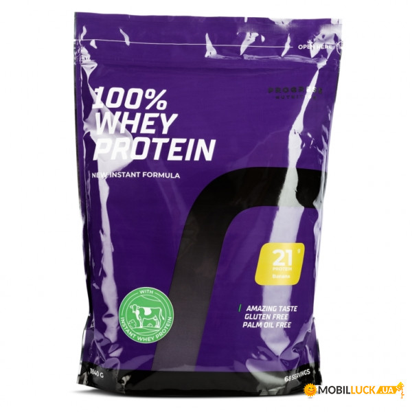   Progress Nutrition 100 Whey Protein 1.84  