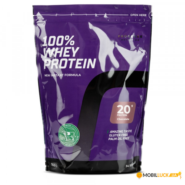   Progress Nutrition 100 Whey Protein 920  