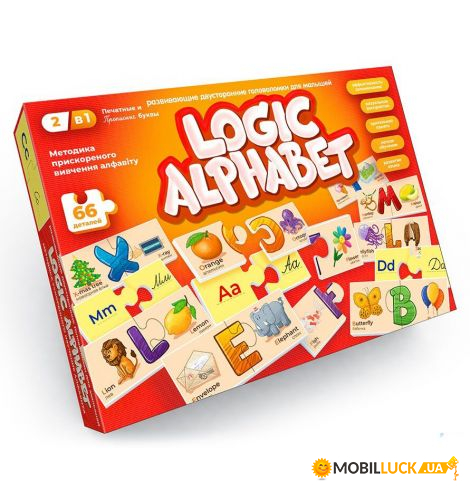   Danko Toys Logic Alphabet / (G-LoA-01-03)
