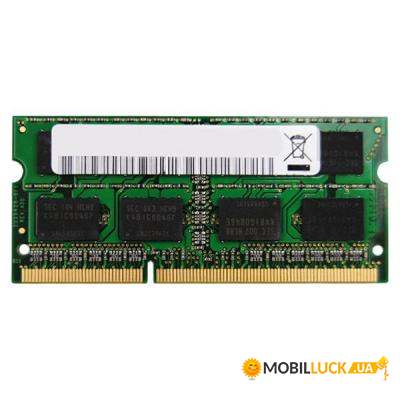     SoDIMM DDR3 8GB 1600 MHz Golden Memory (GM16S11/8)