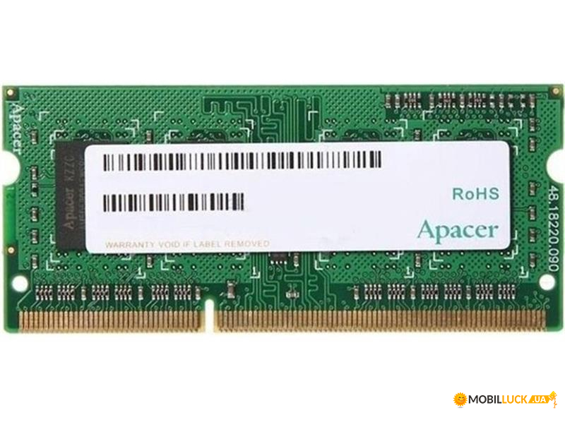   SO-DIMM 4GB/1600 1.5V DDR3 Apacer (75.B83DF.G030B) 