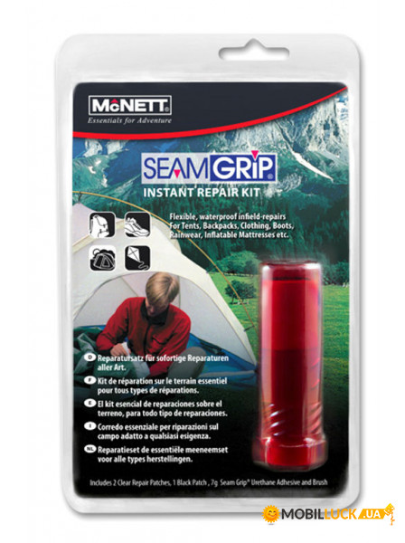   McNett Seam Grip Universal Repair Kit 7g (GA-10592-012)