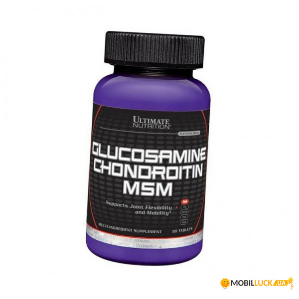      Ultimate Nutrition Glucosamine & Chondroitin, MSM 90  (6019)