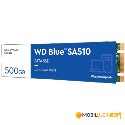  SSD M.2 2280 500GB SA510 WD (WDS500G3B0B)