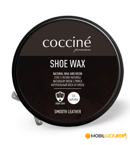    Coccine Shoe Wax 55/32/40/03, 03 White, 5906489211058