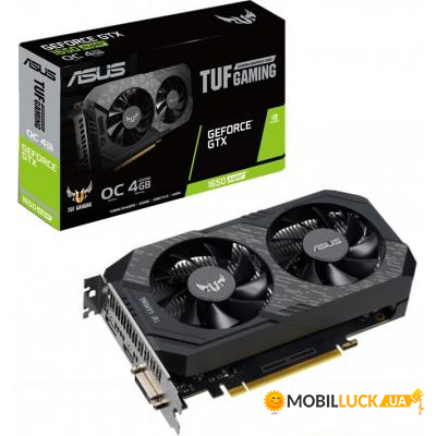  Asus GeForce GTX1650 SUPER 4096Mb TUF GAMING OC (TUF-GTX1650S-O4G-GAMING)