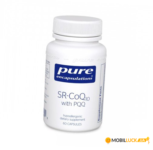  Pure Encapsulations SR-CoQ10 with PQQ 60 (70361012)