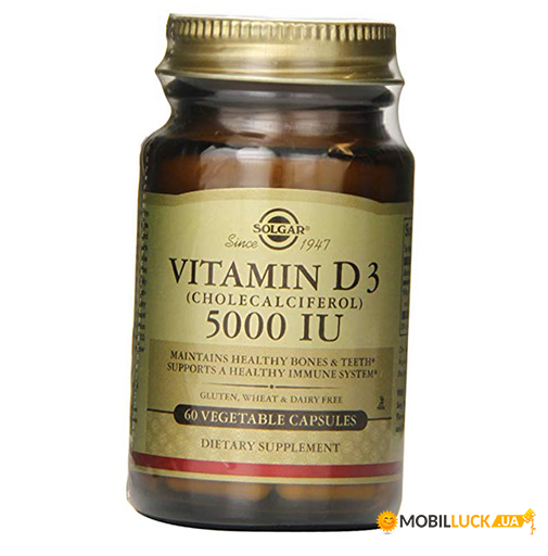  Solgar Vitamin D3 5000 60 (36313158)