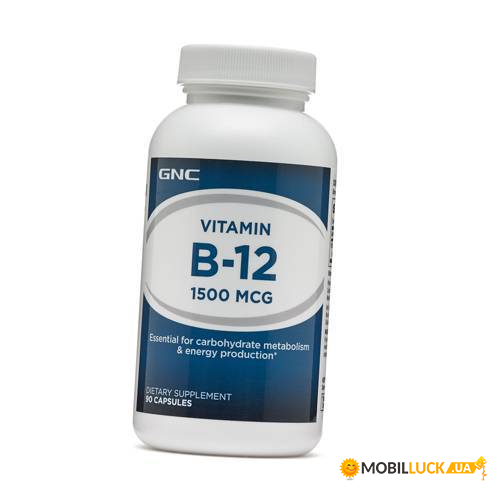  GNC Vitamin B-12 1500 90 (36120083)