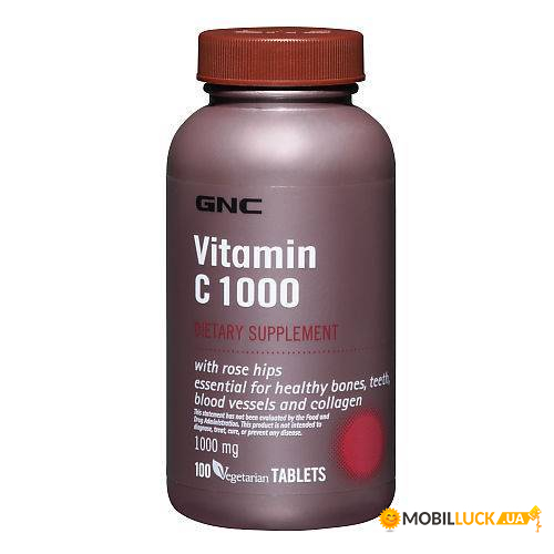   GNC   Vitamin C 1000 caps 180 (36120086)