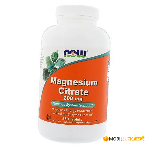   Now Foods Magnesium Citrate 200 250 (36128082)