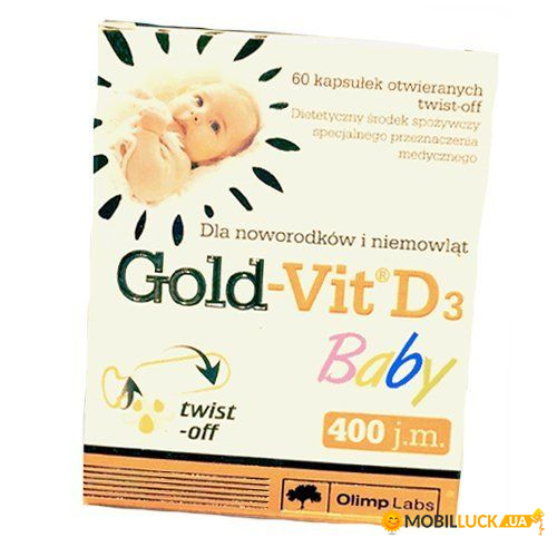  Olimp Nutrition Gold-Vit D3 Baby 30 (36283106)