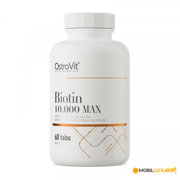 OstroVit Biotin 10000 Max 100 tabs