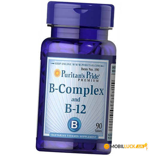  Puritan's Pride Vitamin B-Complex And Vitamin B-12 90  (4384301682)