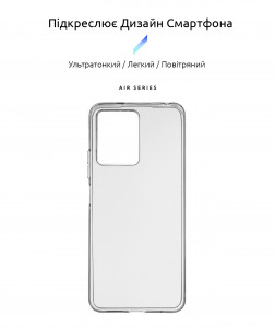  ArmorStandart Air Series Xiaomi Redmi Note 12 Pro 5G Transparent (ARM65206) 3