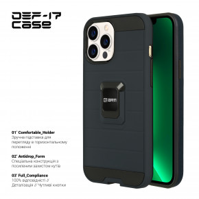  ArmorStandart DEF17 case Apple iPhone 12 Pro Max Black (ARM61336) 3