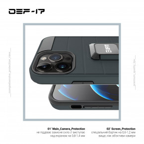  ArmorStandart DEF17 case Apple iPhone 12 Pro Max Black (ARM61336) 5