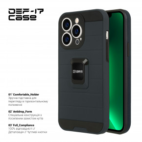 ArmorStandart DEF17 case Apple iPhone 13 Pro Black (ARM61340) 3