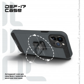 ArmorStandart DEF17 case Apple iPhone 13 Pro Black (ARM61340) 6