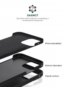  ArmorStandart ICON2 Case Apple iPhone 12/12 Pro Black (ARM60577) 7