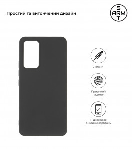  ArmorStandart Matte Slim Fit Xiaomi 12 Lite 5G Black (ARM62368) 3