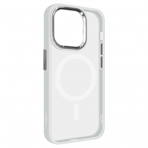  ArmorStandart Unit MagSafe Apple iPhone 12 Pro Max Matte Clear Silver (ARM70443)