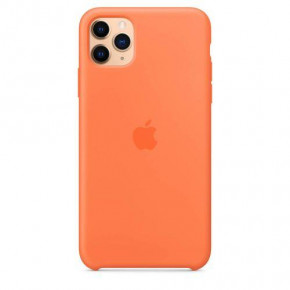- Silicone Case  iPhone 11 Pro Max (orange) 3