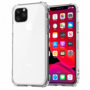 - Silicone WS SHOCKPROOF  iPhone 12 Pro Max 6.7 (Transparent)