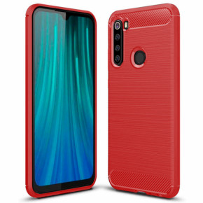 - TPU Brushed  Xiaomi Redmi Note 8 Red