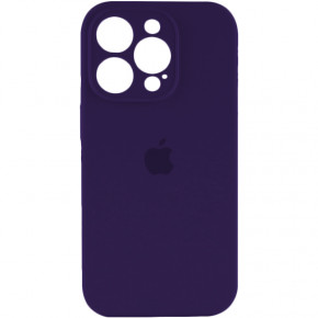   Silicone Full Case AA Camera Protect Apple iPhone 13 Pro Berry Purple (FullAAi13P-59)