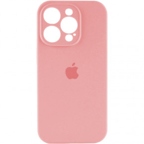   Silicone Full Case AA Camera Protect Apple iPhone 15 Pro Max Pink (FullAAi15PM-41)