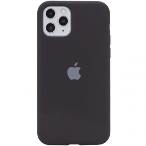  Silicone Full Case AA Open Cam Apple iPhone 11 Pro Black (FullOpeAAKPi11P-14)
